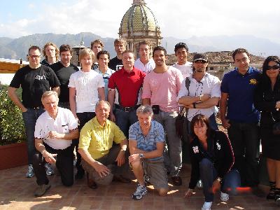 Seminar leaders and attendees in Palermo
